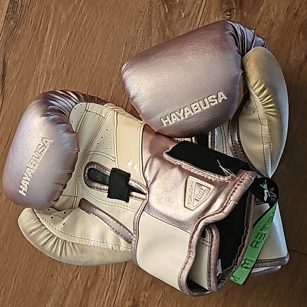 18 oz Hayabusa boxing gloves